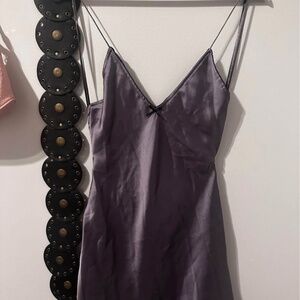 Zara satin dress